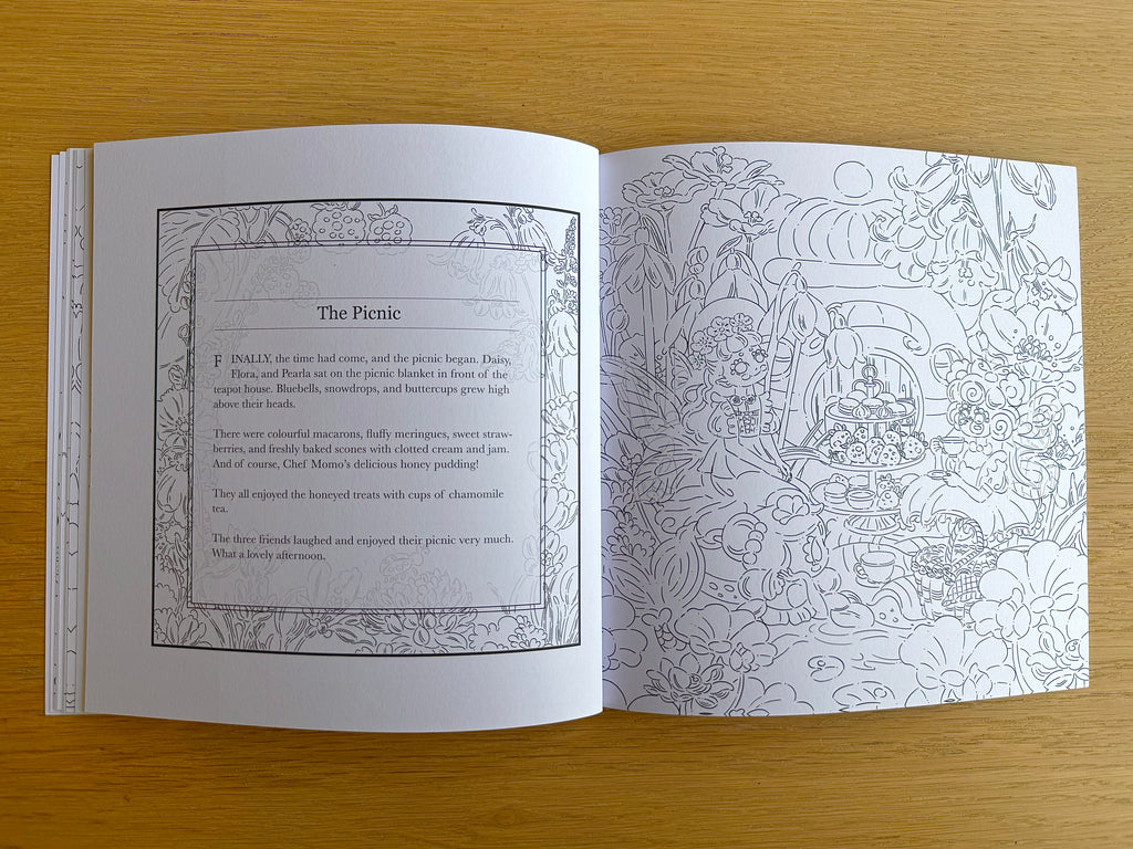 Daisy the Fairy & the Teapot House — Colouring Book