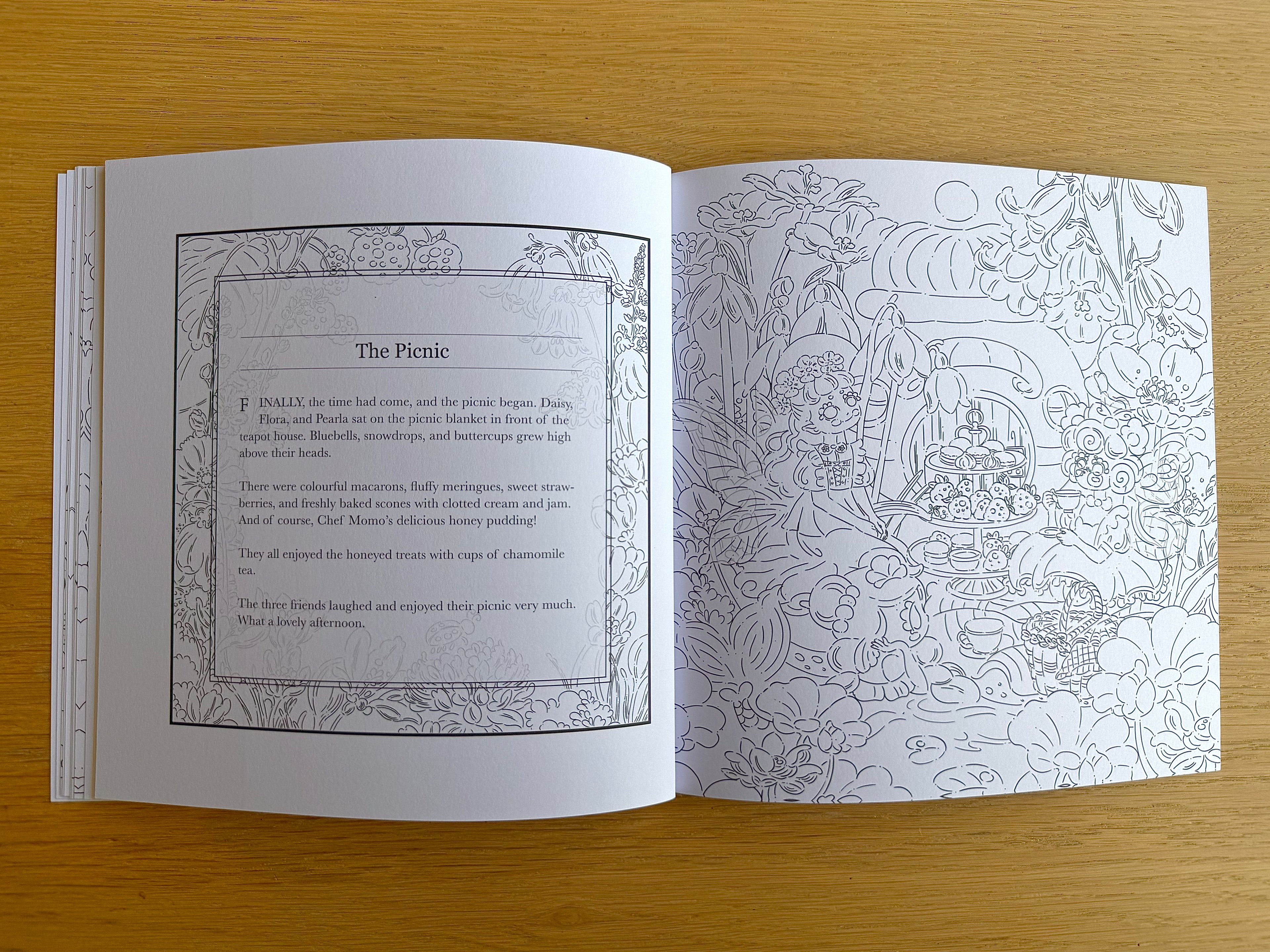 Daisy the Fairy & the Teapot House — Colouring Book